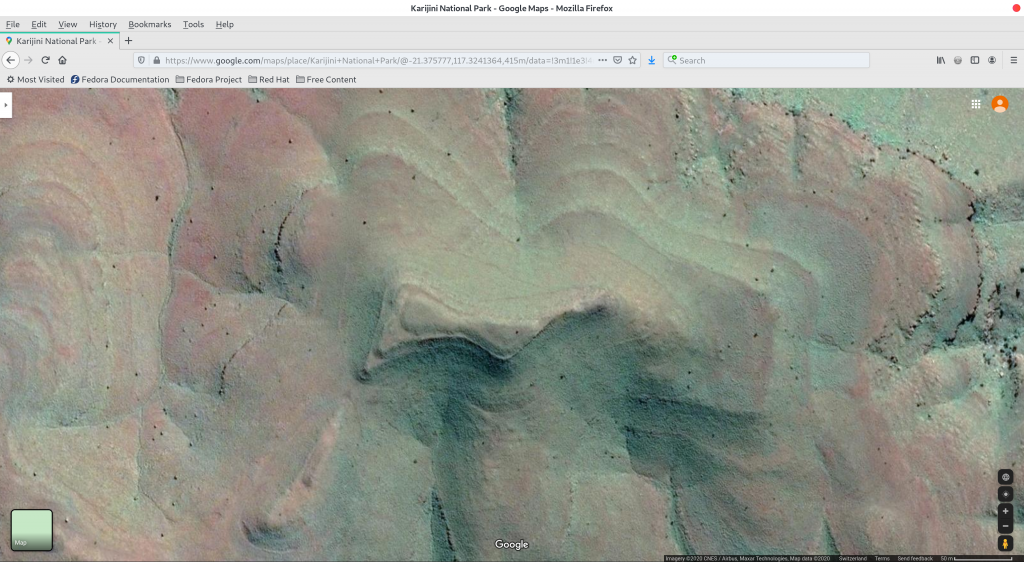 Figure 5: Millstream Chichester National Park - Google Maps