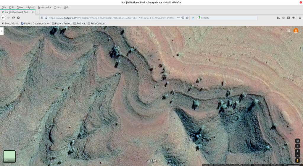 Figure 5: Millstream Chichester National Park - Google Maps