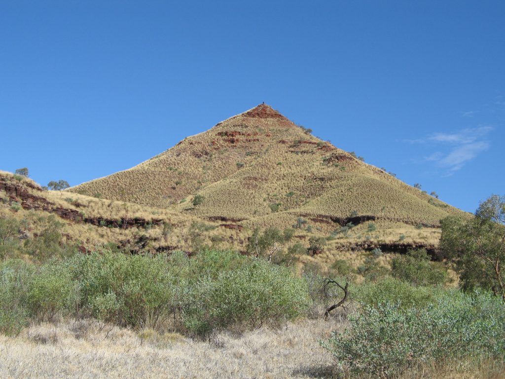 Figure 3: Karijini National Park - Remains of pyramid structure