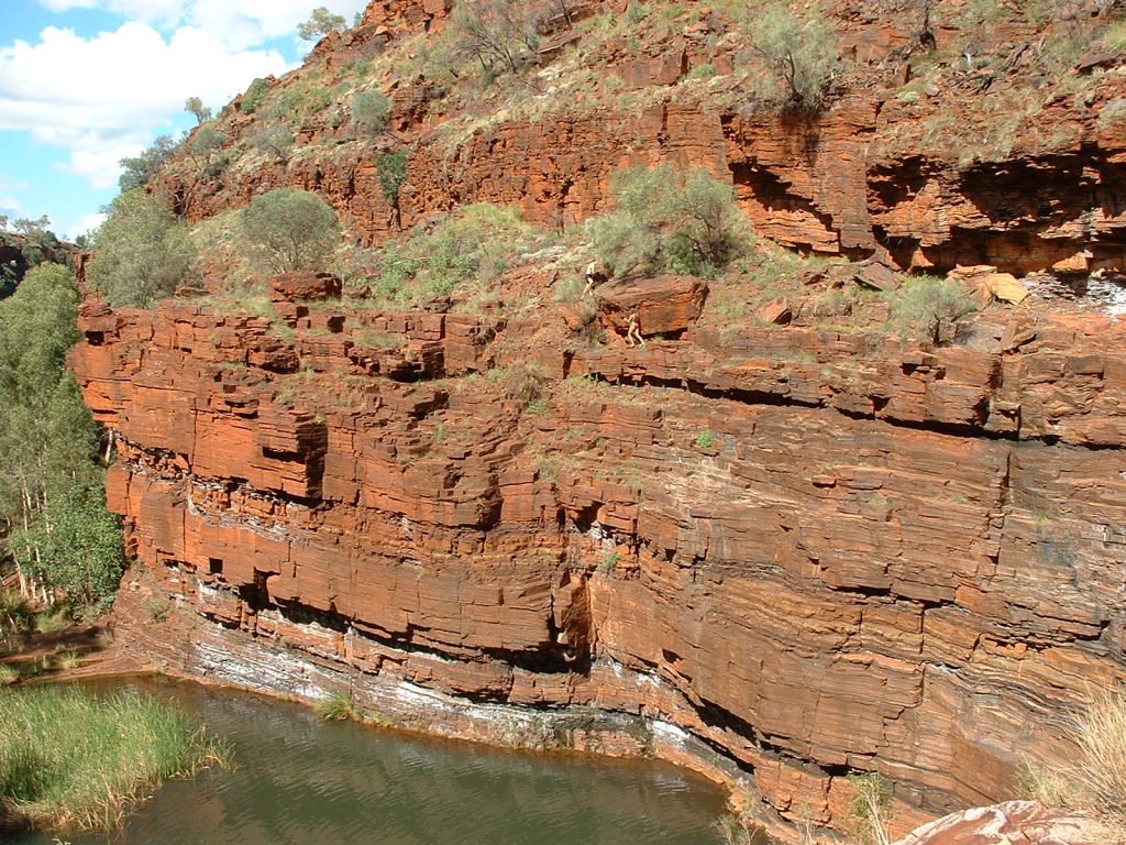 Figure 14: Karijini National Park - Ancient structural remains made of brick