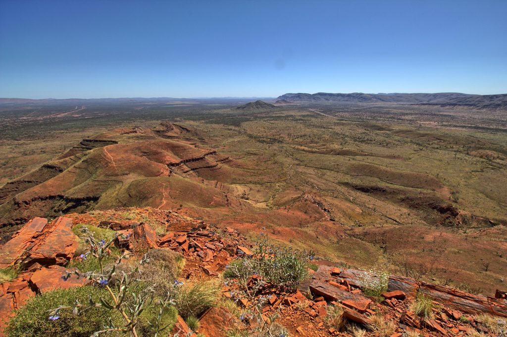 Figure 10: Karijini National Park - Mount Bruce - Note the terraced levels