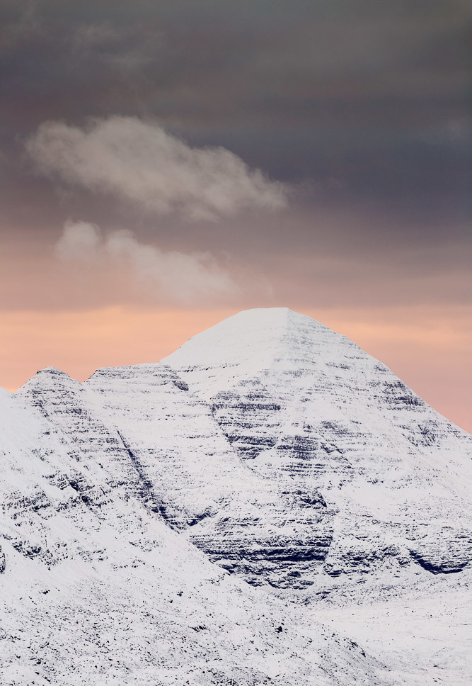 Figure 1: Sgurr Mor - Torridon Hills - Scotland - Remains of pyramidal structure