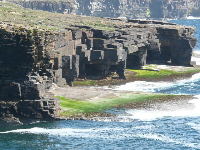 Figure 13: Westray - Lots of right angles and supporting pillar still visible