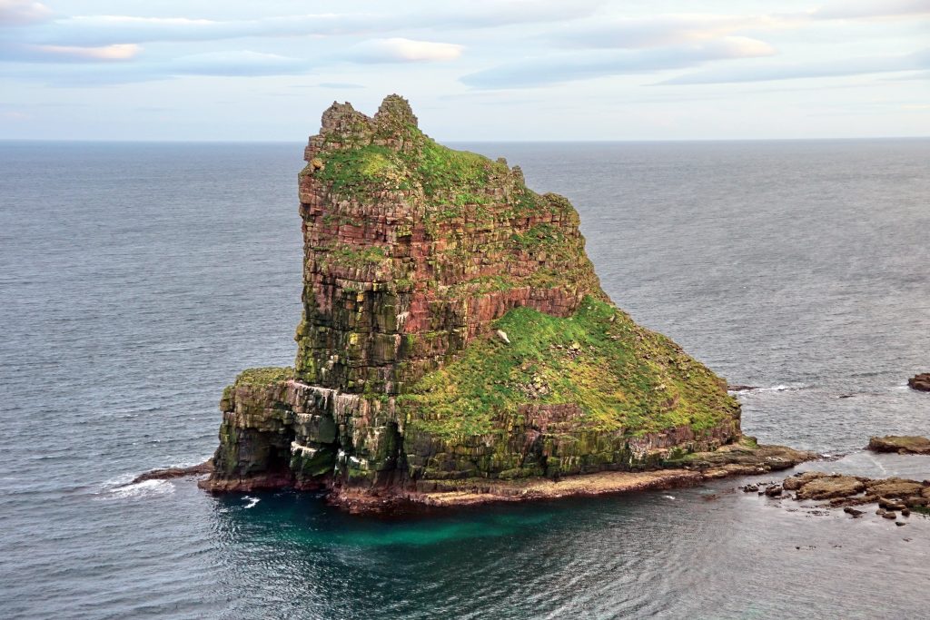 Figure 6: Duncansby Head - Remains of structure made from huge blocks of stone