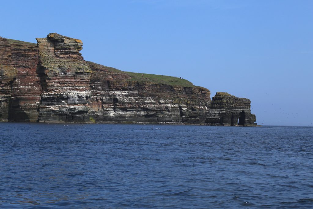 Figure 7: Duncansby Head - The very coastline itself can be seen to be remains of artificial structure in places