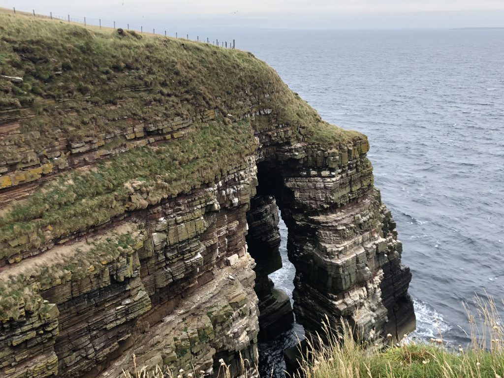 Figure 5: Duncansby Head - View from above of same column as Figure 4